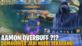 DI BUFF BERLEBIHAN, HERO BARU AAMON JADI TERLALU IMBA! SIAP MASUK LANGGANAN BAN! MOBILE LEGENDS
