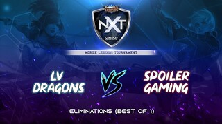 LV Dragons vs Spoiler Gaming - NXT MLBB Tournament Season 1 Eliminations