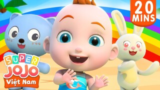 Hãy vỗ tay khi bạn thấy vui | Dậm chân khi bạn tức giận | Nhạc thiếu nhi vui nhộn | Super JoJo