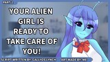 Alien Girl Takes Care Of You While You Are Sick - (Alien Girl x Sick Listener) [ASMR Roleplay] {F4A}