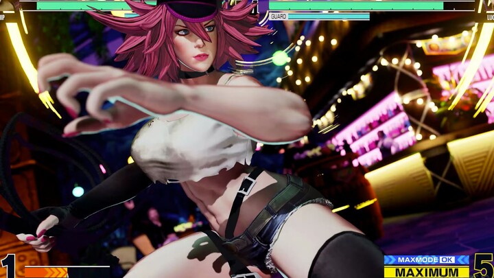 【4K】Trình diễn MOD thay thế Dhalsim bằng Viper trong The King of Fighters XV