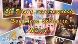 I recommend to you this Thai Boys love Series to Watch 😁😁🥰