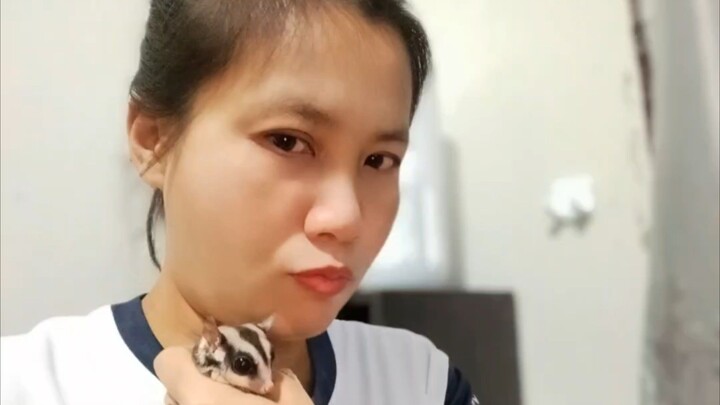 เซลฟี่กับตัวแสบ น้องปิ่นทอง #ชูการ์ไกรเดอร์