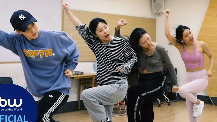 [MMC中字] 201021 MAMAMOO Dingga编舞练习室Making Film