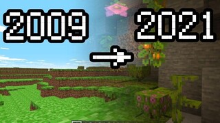 [Gaming][Minecraft]Evolution of Minecraft over the last 12 years