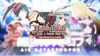 EX Heroic Trials Kurumi dan Origami Masih Geli Geli.. | DanMachi Memoria Freese