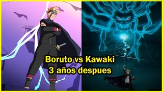 Boruto Manga 82: Boruto aparece 3 años después! enfrenta a Kawaki con un nuevo poder Parte 1(7)