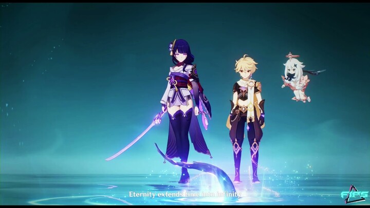 Makoto Says Farewell To Ei Cutscene
