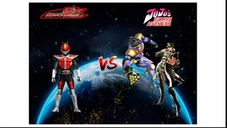 Kamen Rider Den-O (All Forms) VS Jotaro Kujo (All Forms/Jojo's Bizarre Adventure)