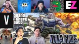 Reaksi Kocak Gamer Bermain GTA V MOD Menjadi Thanos Bar - Bar | GTA V INDONESIA