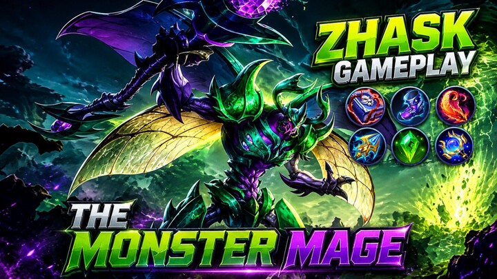 Zhask dan Monsternya membuat lawan takut | MLBB MOBILE LEGEND