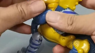 1999 Bandai Gabumon Ultimate Evolution Steel Garuru [Messenger berbicara tentang modelnya]