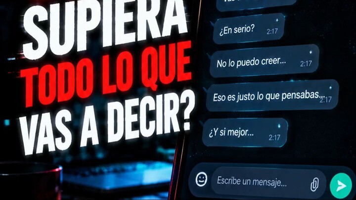 ⚠️ EL CHAT ESCRIBIÓ MIS PRÓXIMAS 10 PALABRAS... Y DESPUÉS ME BORRÓ 😱📱