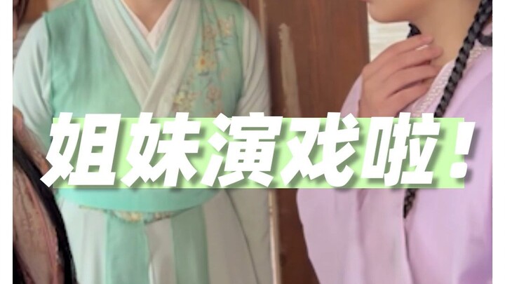 Zhen’s back! Zhen’s back! What’s it like to have your sis guest-star as a crew member?