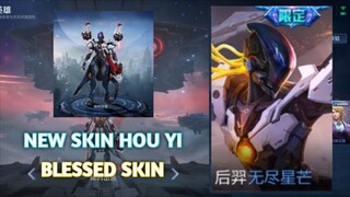 gameplay skin hou yi limited | honor of kings