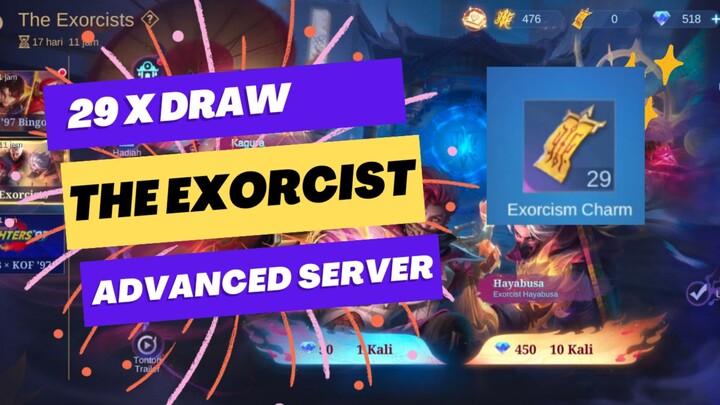 GACHA EVENT THE EXORCIST LAGI!