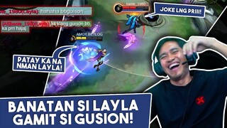 Banatan si Layla Gamit si Gusion!