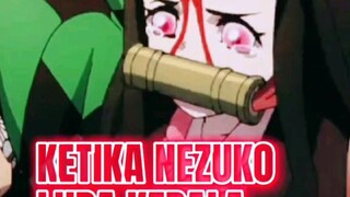 ketika nezuko lupa kalo Kepala kakak nya keras