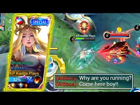 KADITA VS TOP GLOBAL ALDOUS IN RANK GAME!! 🔥 | MLBB