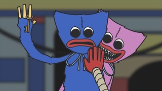 PLAYER SLAPS HUGGY WUGGY & KISSY MISSY? | POPPY PLAYTIME ANIMATION MEME