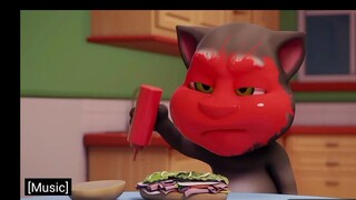 👨🏻‍🍳🍔 Chef Tom vs. Chef Hank (Cooking Show) - Talking Tom Shorts (S2 Episode 11)