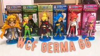 Set mô hình WCF germa 66 wcf giờ mới đc mở !!! Đợi mãi sanji hắc ẩn mới ra 【ワンピース　ワーコレ】