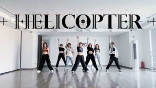 扶好坐稳马上起飞！CLC《HELICOPTER》超齐练习室实力翻跳