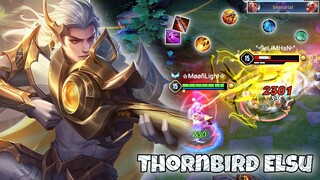 Elsu New Skin "Thornbird" Dragon Lane Pro Gameplay | Arena of Valor | Liên Quân mobile
