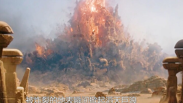 死星攻击，地表炸裂，巨浪席地而卷！侠盗一号来了！