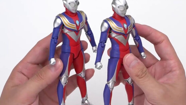 There is really an improvement this time! Bandai SHF real bone carving method Shining Tiga Unboxing 