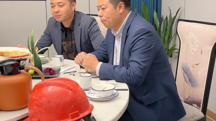 I helped a classmate land a deal, and he insists on treating me to a meal—but his financial situatio