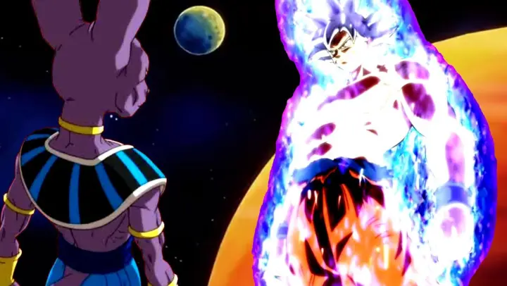 Ultra Instinct Goku VS Beerus.