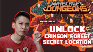 Guaranteed Secret Location Spawn In Warped Forest To Unlock Crimson Forest Minecraft Dungeons