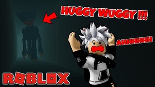 LARI DARI MONSTER HUGGY WUGGY !!! - POPPY PLAYTIME - roblox gameplay indonesia