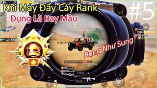 PUBG Mobile | Khi Các Máy Đẩy Leo Rank Sẽ Như Thế Nào - Sấy Xe Rụng Như Sung - #5 | NhâmHNTV