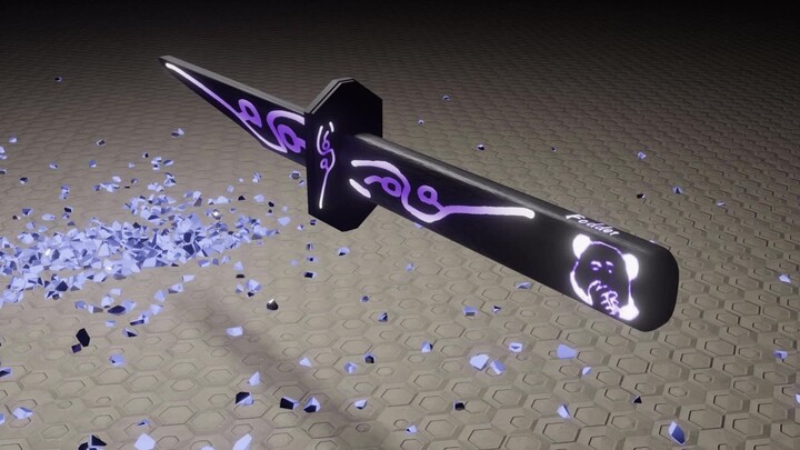 [Sát Thủ Lưỡi Kéo] Mô hình 3D Magic Blade