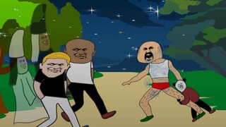 When I was a child, I met two foreigners, one black and one white. I thought they were the Black and