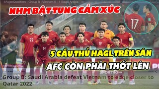 KHOẢNH KHẮC 5 cầu thủ HAGL ra sân CÙNG 1 LÚC, AFC phải THỐT LÊN khiến NHM BẬT TUNG CẢM XÚC!