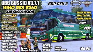 OBB BUSSID V3.7.1 TEEBARU SOUND HINO RK8 R260 AIR SUSPENSION | GRAFIK HD | BUS SIMULATOR INDONESIA