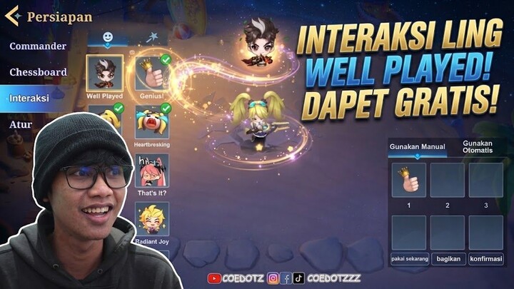 Makin Seru! Showcase Efek Interaksi Spesial "Well Played" Magic Chess GO:GO #gameplay #mcgg
