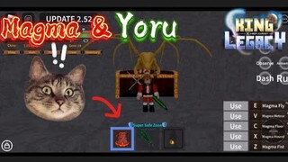 MAGMA & YORU GOT TIER 3 CHEST - King legacy