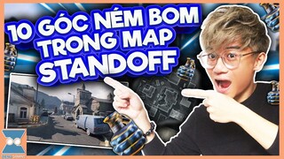 CALL OF DUTY MOBILE VN | HƯỚNG DẪN 10 GÓC NÉM BOM MAP STANDOFF SIÊU HIỆU QUẢ | Zieng Gaming