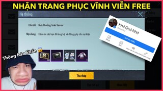 CÁCH NHẬN TRANG PHỤC VĨNH VIỄN FREE | THÔNG BÁO NHO NHỎ ĐẾN MỌI NGƯỜI || PUBG MOBILE