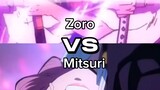 Zoro in demon slayer vs Mitsuri