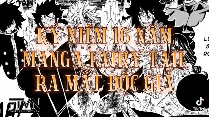 mừng 16 năm ra mắt Fairy Tail (Manga)
