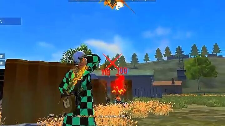 Yuraj Meets GTK with Double Awm  #shortsfeed #freefire #gtk111 #tondegamer