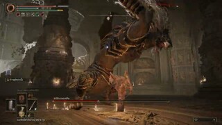 Elden Ring บอส มาลิเกธดาบทมิฬ Maliketh the Black Blade Boss Fight no summon