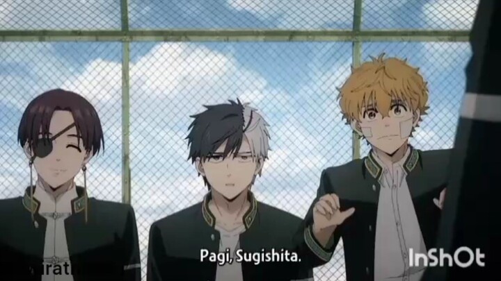 WIND BREAKER sugishita jail sama sakura 😂