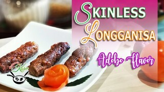 Kid Friendly Skinless Longganisa | Easy to Prepare Skinless Adobo Longganisa | Homemade Longganisa