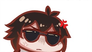 [Gói biểu tượng cảm xúc hình đại diện bốn khung] Tại sao Zhongli lại giơ nắm đấm?